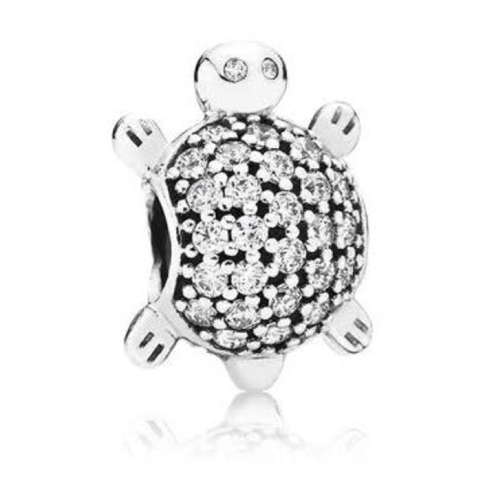 Authentic Pandora Turtle Charm